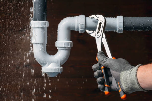 Professional Drain Cleaning technician working in Broadway, OH